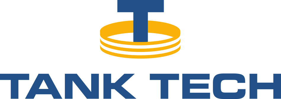 Tank Tech Main Logo Yellow and Navy Blue